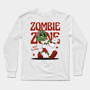 Cute Zombie Apocalypse Long Sleeve T-Shirt